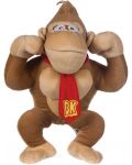 Figurină de pluș Nintendo Games: Super Mario Bros. - Donkey Kong, 25 cm - 1t