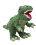 The Puppet Company Wilberry Knitted Toy - Dinozaur T-rex, 28 cm - 1t