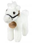 Jucărie de pluș Rappa Eco Friends - Cal alb în picioare, 20 cm - 1t