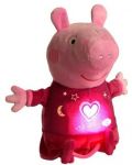 Jucarie de plus care lumineaza Simba Toys Peppa Pig - Peppa, 25 cm - 3t