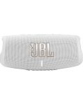 Boxa portabila JBL - Charge 5, alba - 1t