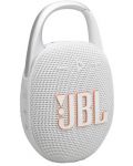 Boxă portabilă JBL - Clip 5, albă - 1t