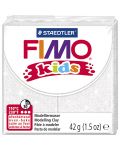 Pasta polimerica Staedtler Fimo Kids - alb culoare stralucitoare - 1t