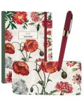 Set cadou Victoria's Journals - Poppy, 3 piese, în cutie - 1t