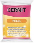 Argila polimerică Cernit Pearl - Magenta, 56 g - 1t