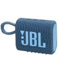 Boxă portabilă JBL - Go 3 Eco, albastru - 4t
