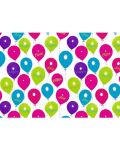 Hartie de impachetat cadouri Susy Card - Baloane colorate, 70 x 200 cm - 1t