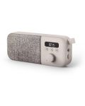Boxă portabilă Energy Sistem - Fabric Box Radio, Cream	 - 2t