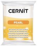 Argila polimerică Cernit Pearl - Alb, 56 g - 1t
