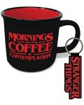 Set cadou Pyramid Television: Stranger Things - Coffee and Contemplation - 2t