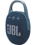 Boxă portabilă JBL - Clip 5, albastră - 8t