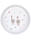 Castron din porțelan Lassig - Tiny Farmer goose, alb - 2t