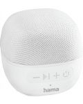 Boxă portabilă Hama - Cube 2.0, albă - 2t