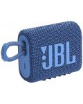 Boxă portabilă JBL - Go 3 Eco, albastru - 3t