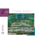 Puzzle Pomegranate de 1000 piese - Podul pietonal japonez, Claude Monet - 1t