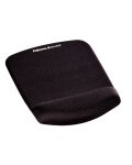 Mouse pad Fellowes - Plushtouch, ergonomic, S, moale, negru - 1t