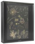 Set cadou Victoria's Journals Florals - Auriu și negru, 4 piese, în cutie - 2t