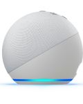 Boxa portabila Amazon - Echo Dot 4, Alexa, alba - 4t
