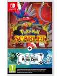 Pokemon Scarlet + Hidden Treasure of Area Zero DLC (Nintendo Switch) - 1t
