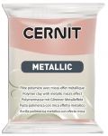 Argila polimerică Cernit Metallic - Roz, 56 g - 1t