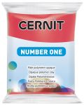 Argila polimerică Cernit №1 - Carmine, 56 g - 1t
