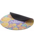 Mouse pad Suborond - S, moale, sortiment - 2t