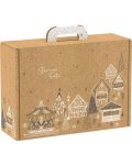 Cutie de cadou Giftpack Bonnes Fêtes - Kraft, 34.2 cm - 1t