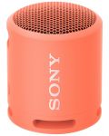Boxa portabila Sony - SRS-XB13, impermeabila, portocalie - 1t