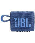 Boxă portabilă JBL - Go 3 Eco, albastru - 5t