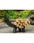 Suport din lemn Cook King Wood Stand - Mila, 70 x 44 cm, negru - 3t