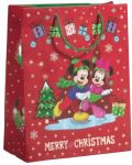 Pungă cadou Zoewie Disney - Mickey and Minnie, 26 x 13.5 x 33.5 cm - 1t