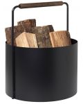 Suport pentru lemn cu maner maro Blomus - Ashi, 35 х 45 cm - 2t