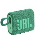Boxă portabilă JBL - Go 3 Eco, verde - 2t