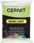 Argila polimerică Cernit Neon Light - Verde, 56 g - 1t