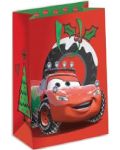 Pungă cadou Zoewie Disney - Cars Xmas, 26 x 13.5 x 33.5 cm - 1t