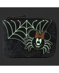 Portofelul Loungefly Disney: Mickey Mouse - Minnie Mouse Spider - 5t