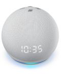 Boxa portabila Amazon - Echo Dot 4, alba - 2t