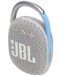 Difuzoare portabile JBL - Clip 4 Eco, alb/argintiu - 2t