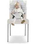 Scaun de Masa pentru Bebeluși - portabil -  BabyJem - gri - 1t