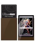 Protecții pentru cărți  Ultra Pro - PRO-Gloss Brown Small (60 buc.) - 2t