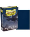 Protecții pentru cărți de joc Dragon Shield - Small Matte Midnight Blue (60 buc.) - 2t