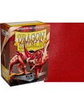Protecții pentru cărți de joc Dragon Shield - Matte Ruby (100 buc.) - 2t