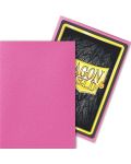 Protecții pentru cărți de joc Dragon Shield Diamond Sleeves - Small Matte Pink (60 buc.) - 3t