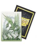 Protecții pentru cărți Dragon Shield - Matte Dual Art Sleeves Standard Size, Gaial (100 buc.) - 2t