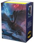 Protecții pentru cărți Dragon Shield - Brushed Art Sleeves Standard Size, Batman (100 buc.) - 1t