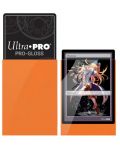Protecții pentru cărți  Ultra Pro - PRO-Gloss Orange Small (60 buc.) - 2t