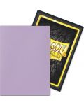 Protecții pentru cărți de joc Dragon Shield Dual Sleeves - Matte Orchid (100 buc.) - 3t