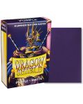 Protecții pentru cărți de joc Dragon Shield - Small Matte Purple (60 buc.) - 2t