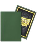 Protecții pentru cărți de joc Dragon Shield Sleeves - Small Matte Forest Green (60 buc.) - 3t
