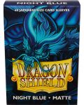 Manșoane Dragon Shield - Small Matte Night Blue (60 buc.) - 1t